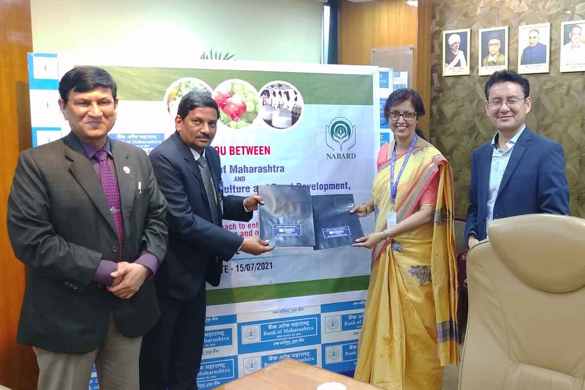 signed an MoU on a collaborative approach with Nabard signed an MoU on a collaborative approach with Nabard