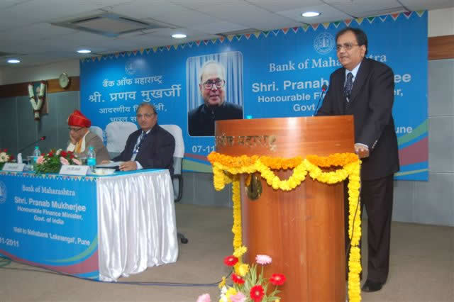 Finance Minister, Shri Pranab Mukherjee visits Central Office - 9